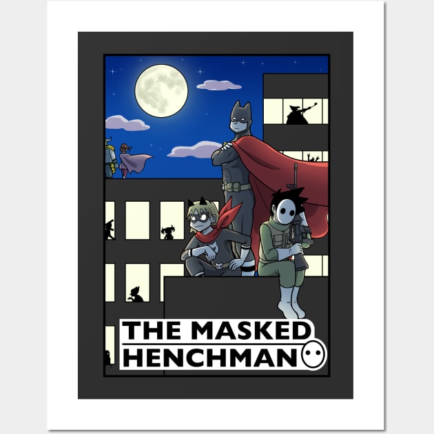 The Masked Henchman Wall Art by norinoko